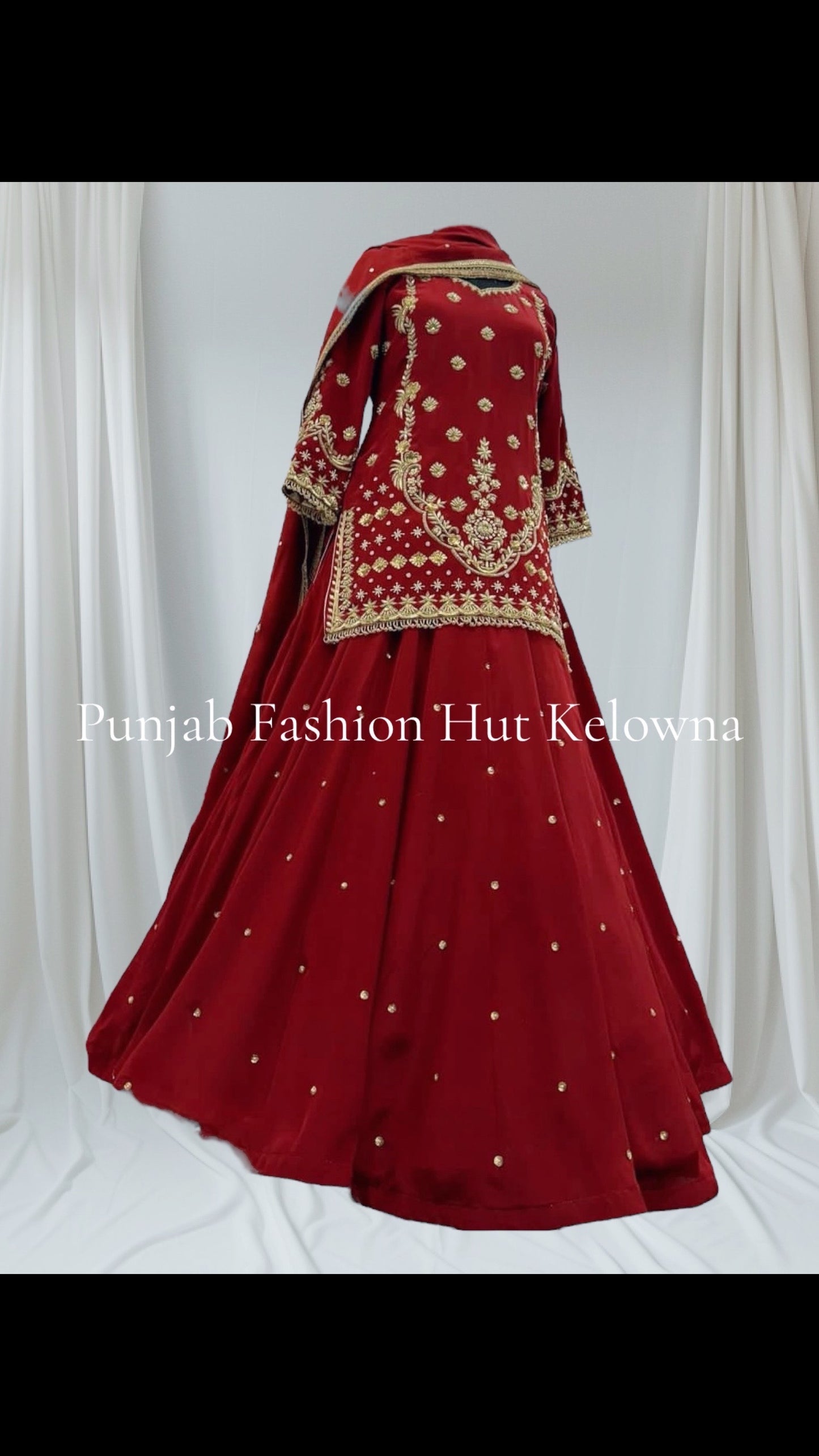 Semi Bridal Lehnga