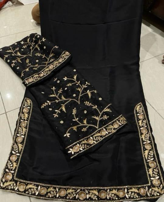 Black color in handwork