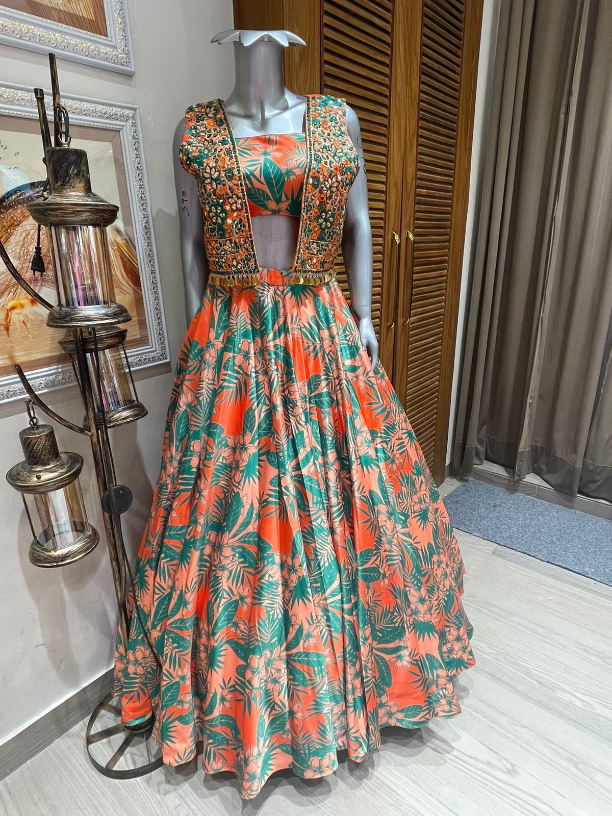 Mehndi Special Outfit